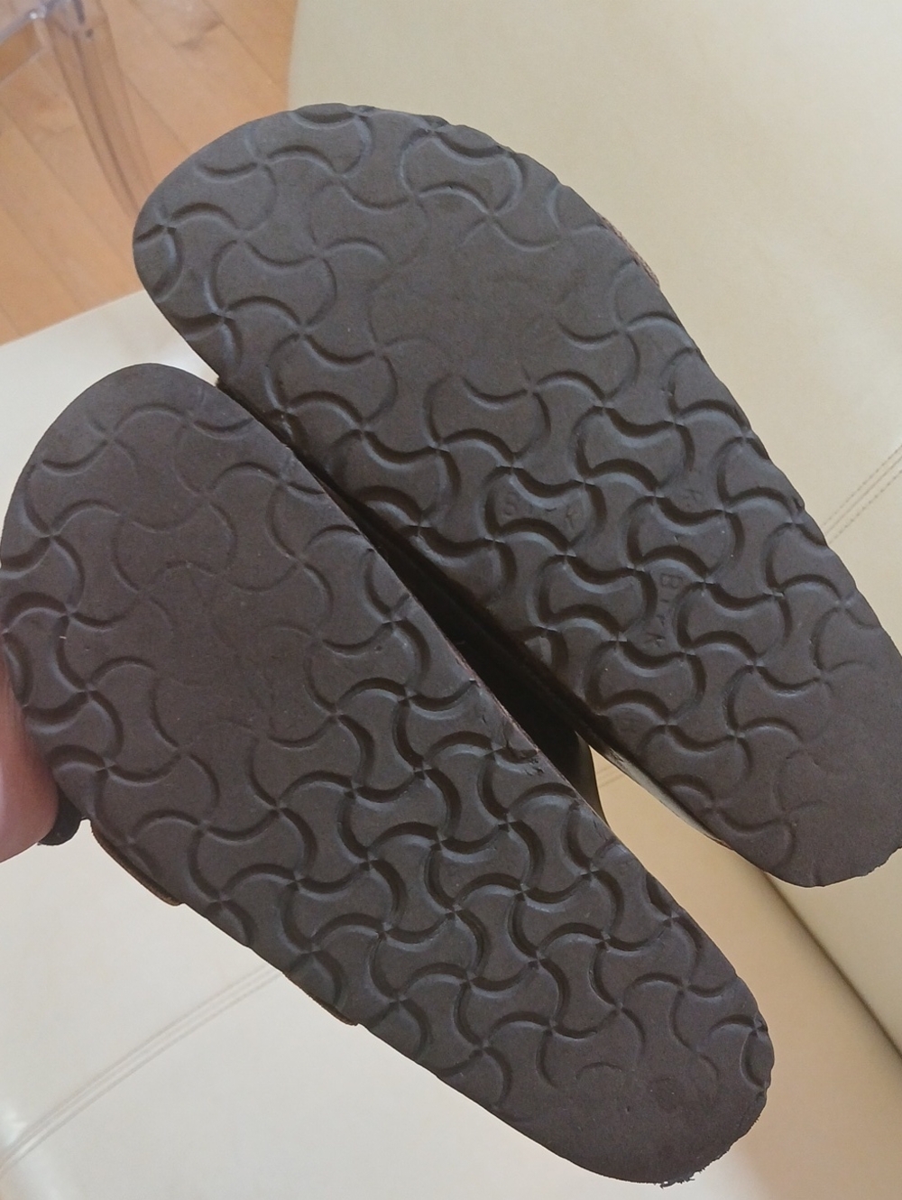 Double Buckle Leather Birkenstock - Picture 4 of 4